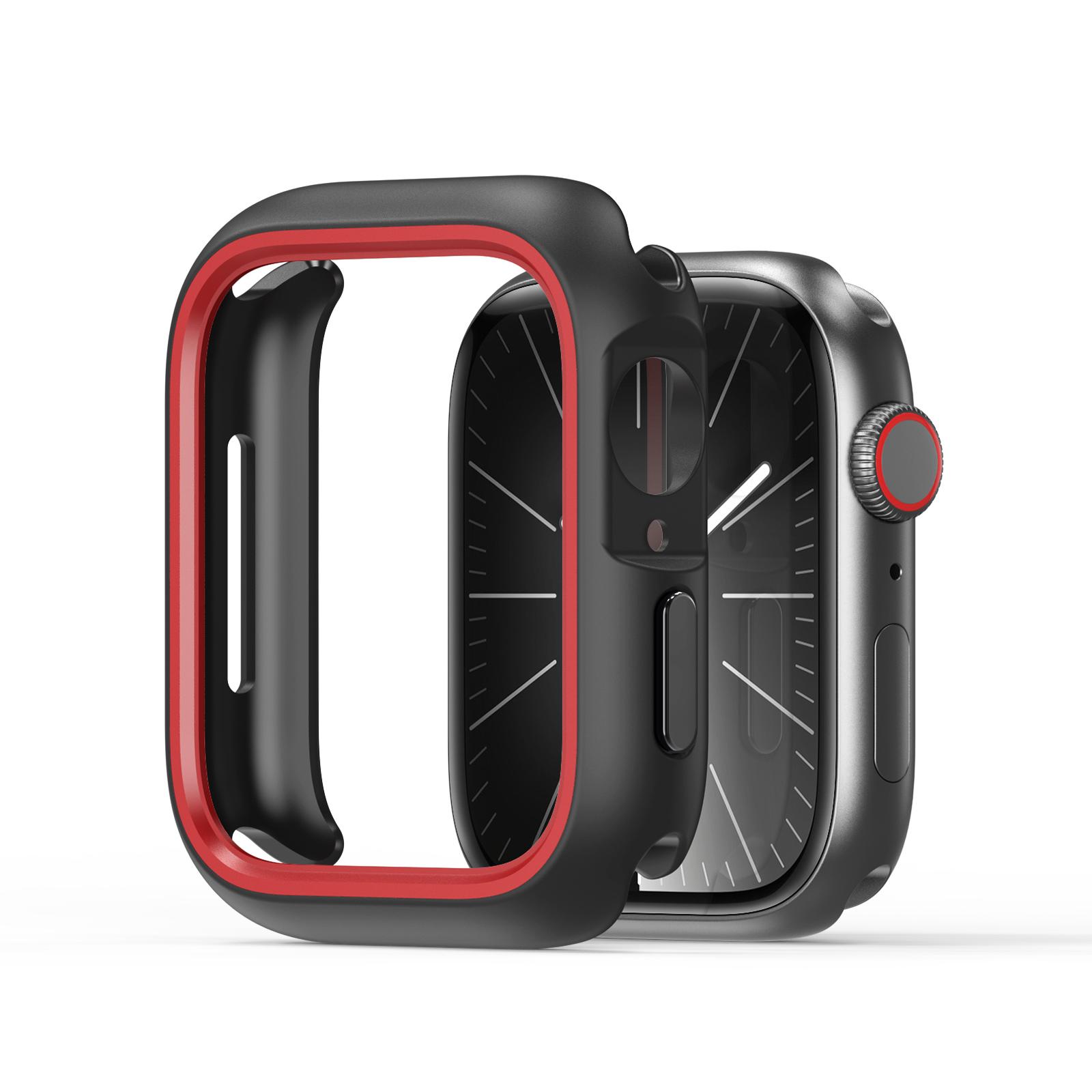 

For Apple Watch Series 11/10 46mm Case DUX DUCIS Bamo Series Watch Cover Shockproof Smartwatch Protector A