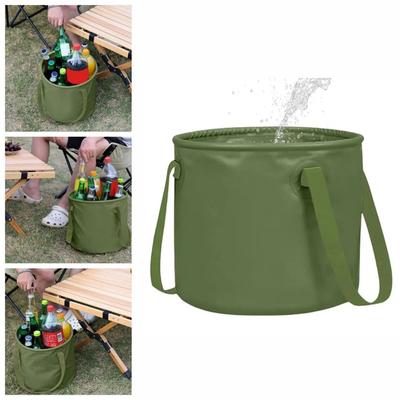 Balde de Água Dobrável 7/13/20L Bebedouro Dobrável para Pássaros ao Ar Livre Cesta Dobrável para Camping Caminhada
