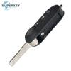SUPERKEY Dla Fiat 500 Doblo Bravo Ducato Qubo Grande Punto Marelli DelphiBSI Zdalny Składany Kluczyk Samochodowy 433Mhz ID46 LTQFI2AM433TX