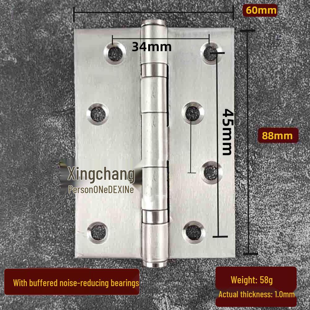 Stainless Steel Folding Casement Hinge for Doors, Windows, Wooden Boxes & Luggage (1-4 inches)