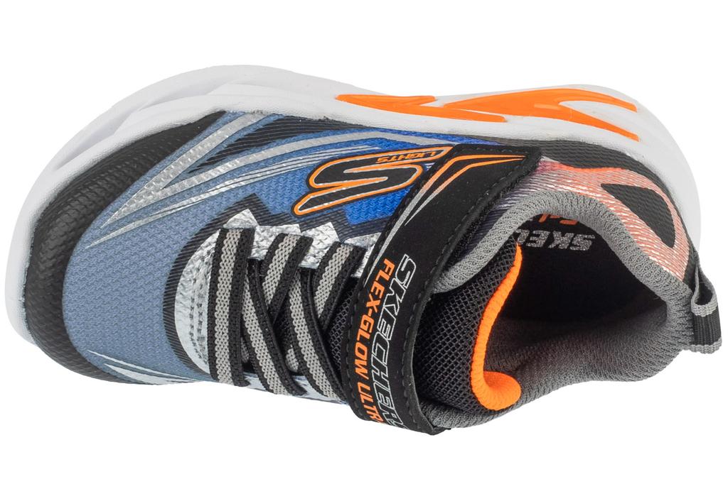 Skechers S-Lichter: Flex-Glow Ultra, für Jungen graue Sneaker