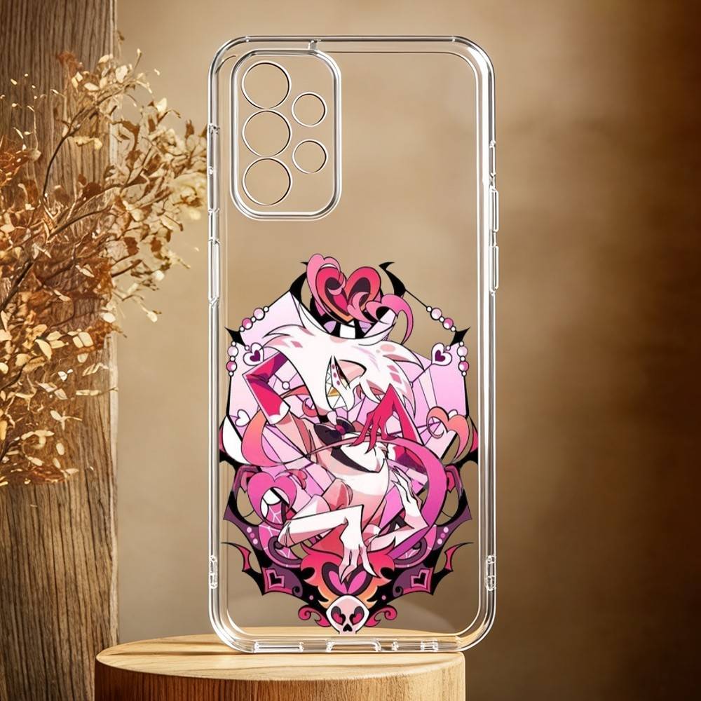 H-Helluva B-Boss-es Anime Phone Case For Samsung Galaxy A71,A70,A52,A51,A40,A30 Transparent Cover Samsung a21s