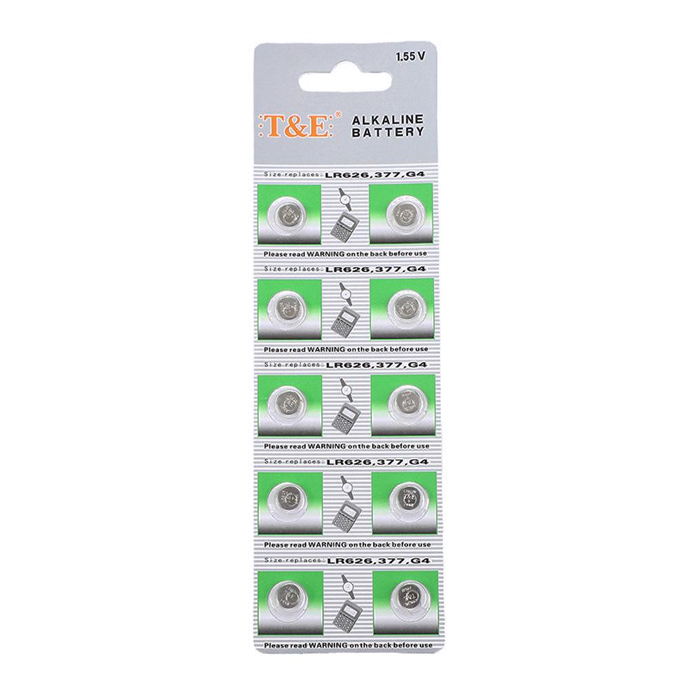 AG1/AG13/AG6/AG7 1.5V Alkaline Button Battery for Watches and Toys