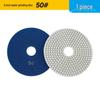 Multi-Size Diamond Water Polishing Pad (5" To 14") for Granite - Fits Angle Grinders