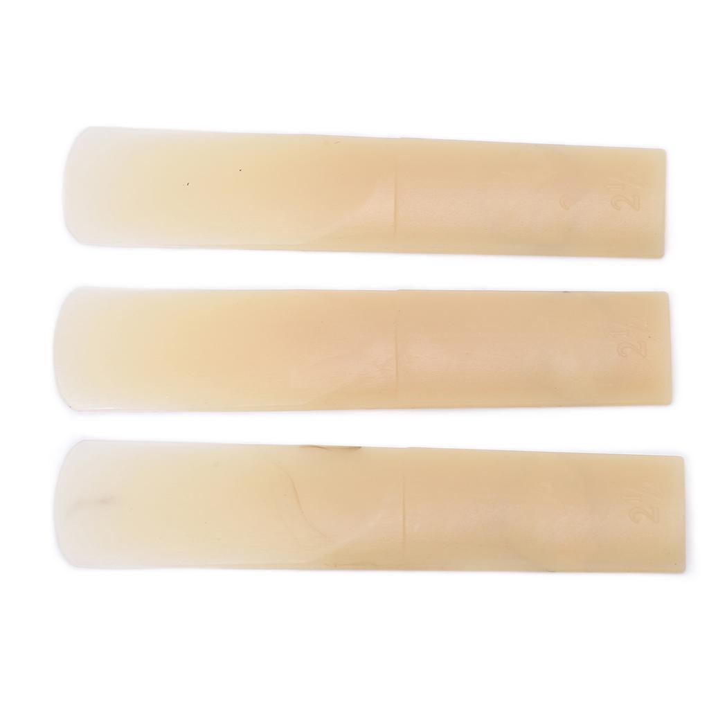 3 Pcs Alto Saxophone Reed Portable Wear Resistant Durable Advanced Craft Resin Alto Saxophone Reed