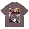 230 Gsm 100% Cotton Demon Slayer V30 Kanao x Doma Print Unisex Heavy Cotton T Shirt