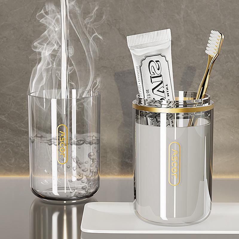 Portable Travel Toothbrush & Toothpaste Holder 4-in-1 Set