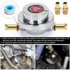 PQY - Universal 1.5 - 5 Psi Manual Adjustable Carburettor Carb Fuel Pump 5/16"(8mm) 3/8"(10mm) Fuel Line Pressure Regulator