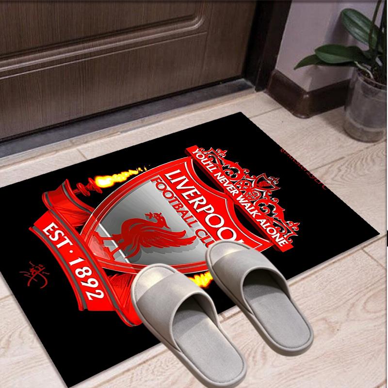 Liverpool F.C Pattern Rug, Indoor/Outdoor Mat, for Picnic, Gameroom, Bedroom, Office, Living Room, Home Decor Carpet, Birthday Gift