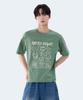 GHOST REPUBLIC Battle Knight Graphic Pigment Short Sleeve T-Shirt 2 Colors Gt-388