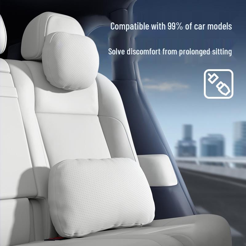 ORA 5-Headrest Lumbar & Neck Support Pillow for Car Interior Modification