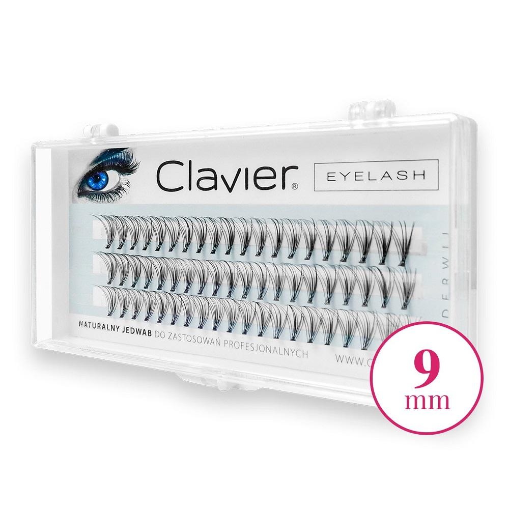 Luxury Silk Lash Cluster Set - 9mm, 100 Individual Extensions