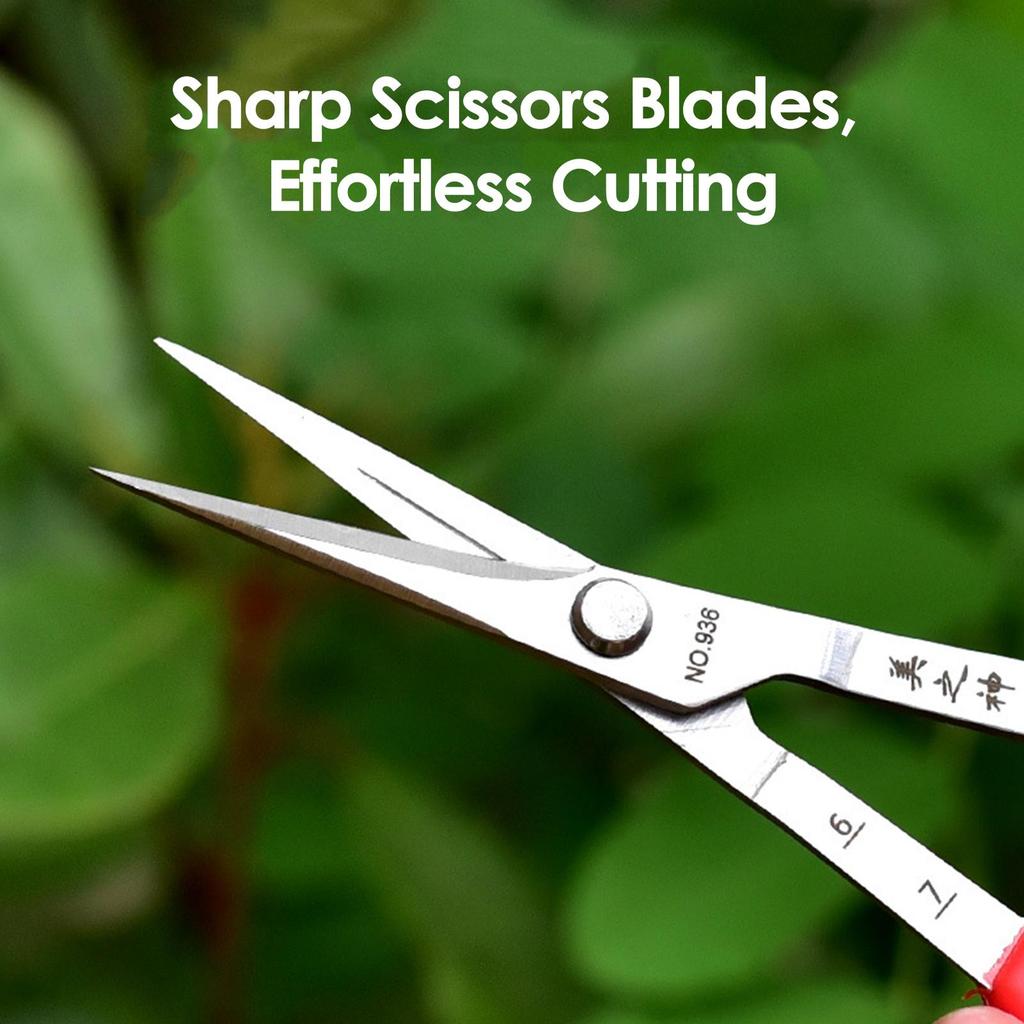 Grape Scissors Pruning Shears W/ Tweezers Garden Tool Vegetable Patch Bonsai Professional Joinery Stainless Steel Fruit Picking