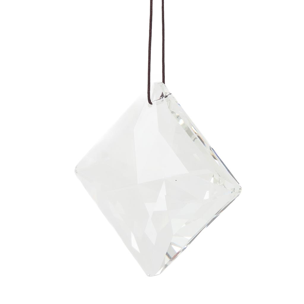 Kristallprisma Sonnenfänger zum Aufhängen am Fenster Ornament Facettierte Kristallprismen Anhänger Regenbogenmacher Prismen für Zuhause