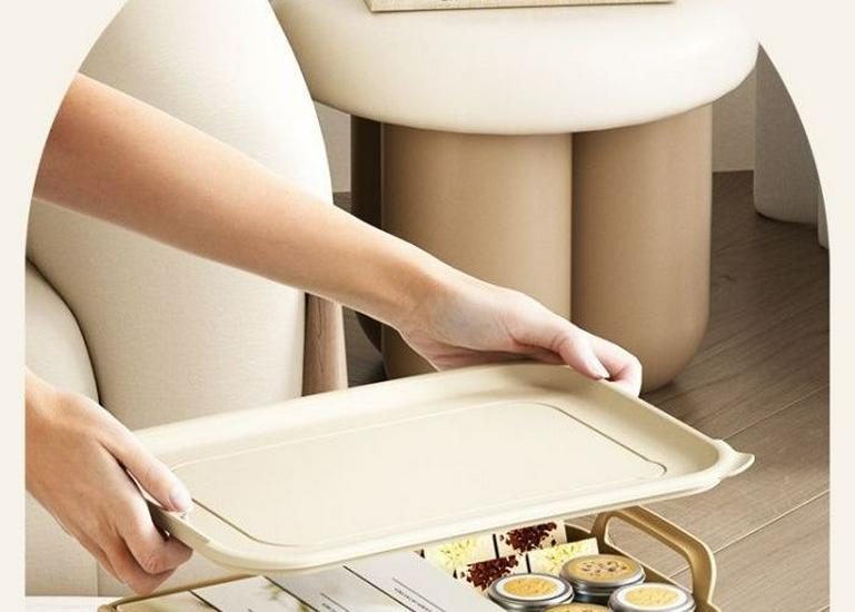 Cream-Style Storage Box for Daily Sundries, Home Socks, Dorm Room Desk Organization