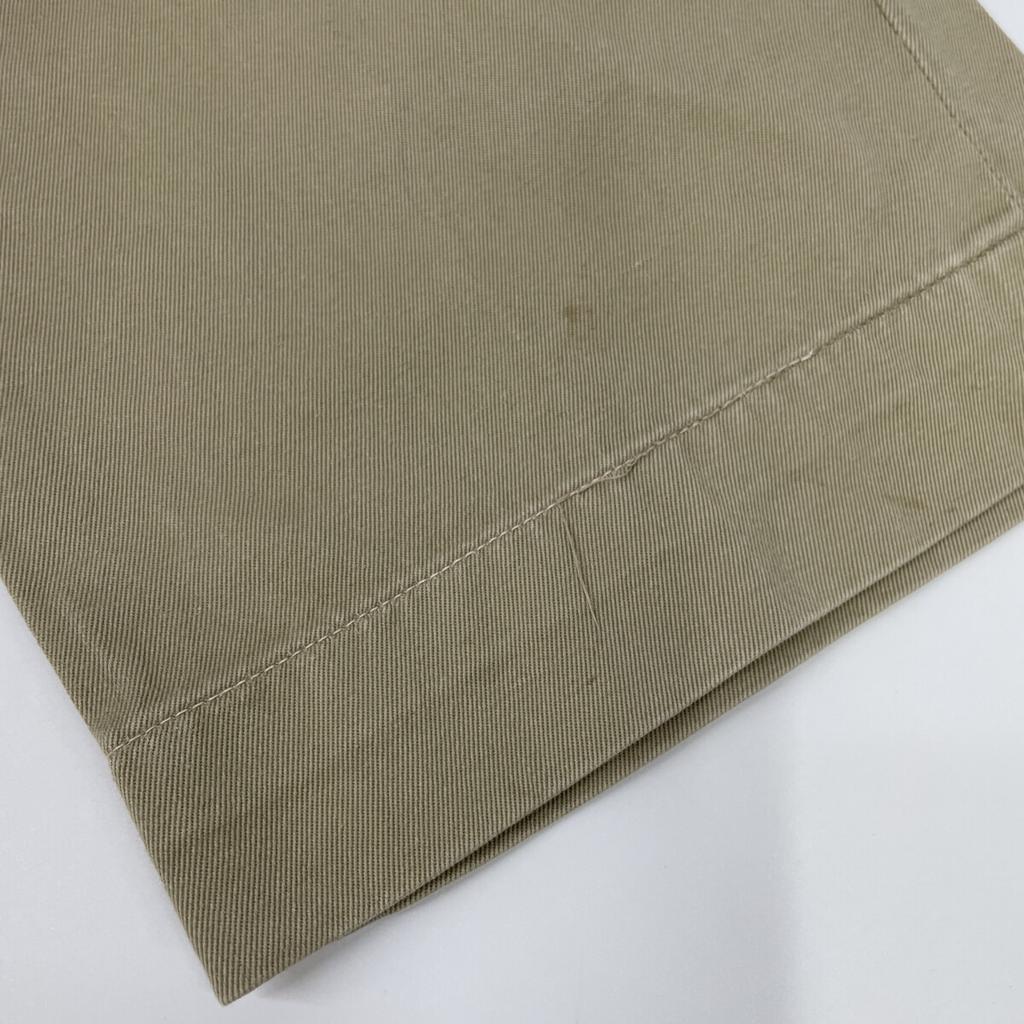 U.S.ARMY 60's Beige M-45 Chino Pants with RAPID Double Claw Zipper and 4 Pockets Bottoms Not Written beigeUsed