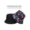 Unisex Bucket Hat Beach Sun Aesthetic Fishing Hat Summer Travel Beach Fisherman Cap Reversible Double-Side-Wear for Men Women