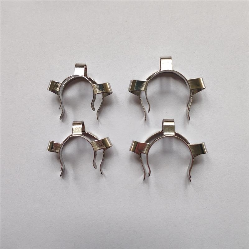 10pcs/Pack 14# and 19# Metal Clip Keck Clamp for 14mm and 19mm Glass Ground Join
