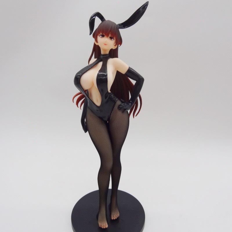 Bunny Girl Figurine with Follow-Me Eyes & Interchangeable Face - Bear Panda Bootleg Kitada Ryoma Kochira-chan, Boxed