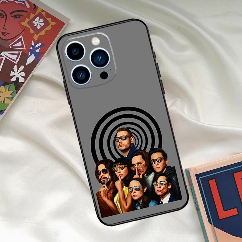 Umbrella Academy Phone Case For iPhone 16 14 13 12 11 15 17 Pro Max 15 16 Plus 13 Mini 16e 17 Air Funda Cover