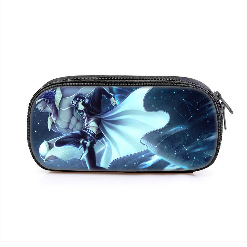 Astuccio per matite JoJo's Bizarre Adventure versatile cartone animato grande capacità articolo popolare miglior regalo per ragazzo o ragazza per compleanni scolastici