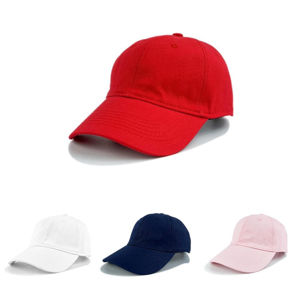 Classic Cotton Baseball Cap With Sun Protection For Summer Outdoor Activities
