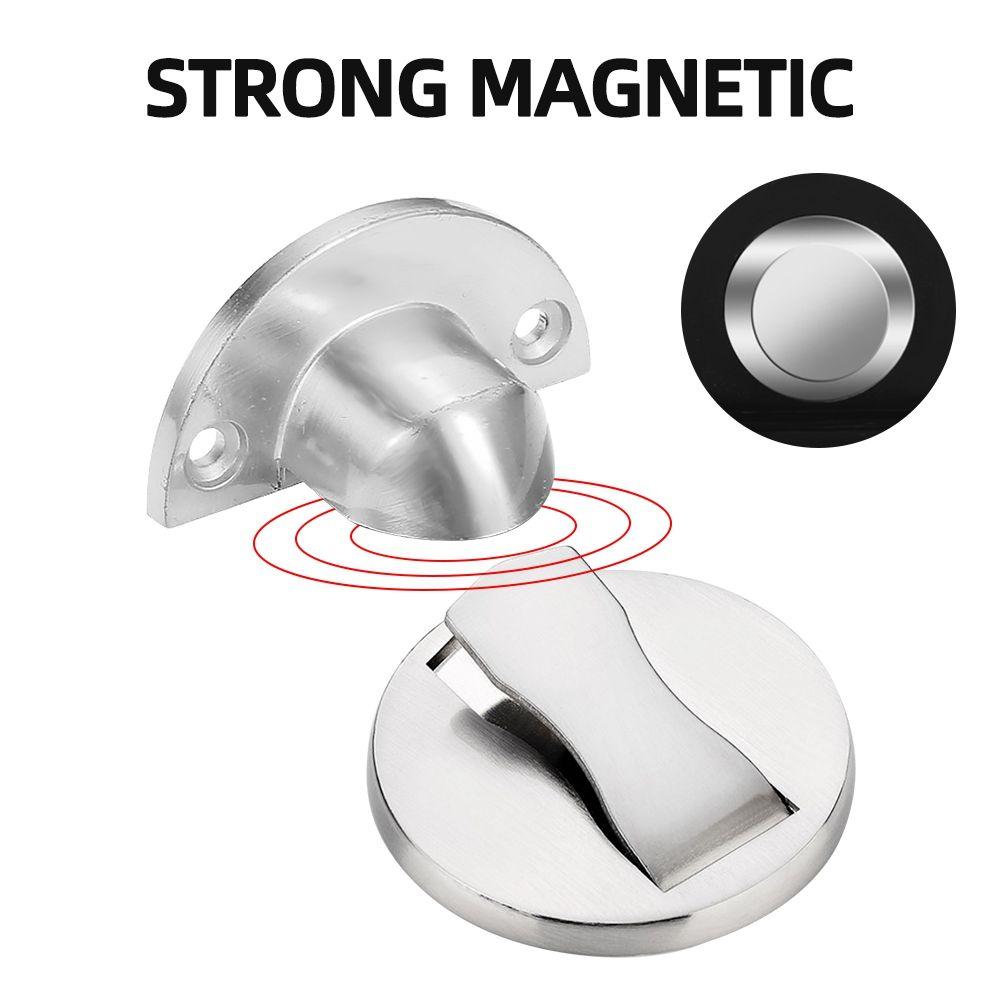 Supplies Self-locking Floor Mount Furniture Door Hardware Door Holder Door Stopper Safety Catch