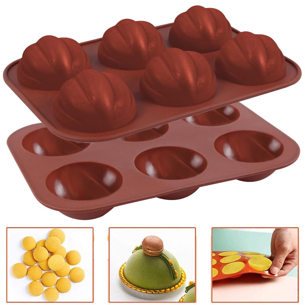 Half Ball Sphere Silicone Cake  Muffin Chocolate Hot Chocolate Bomb 