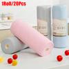 20/30PCS/Roll Large Roll Pack Scrubber Pads Dishcloths Kitchen Suppy Microfiber Material Cleaning Supplies 22x20/30x30cm
