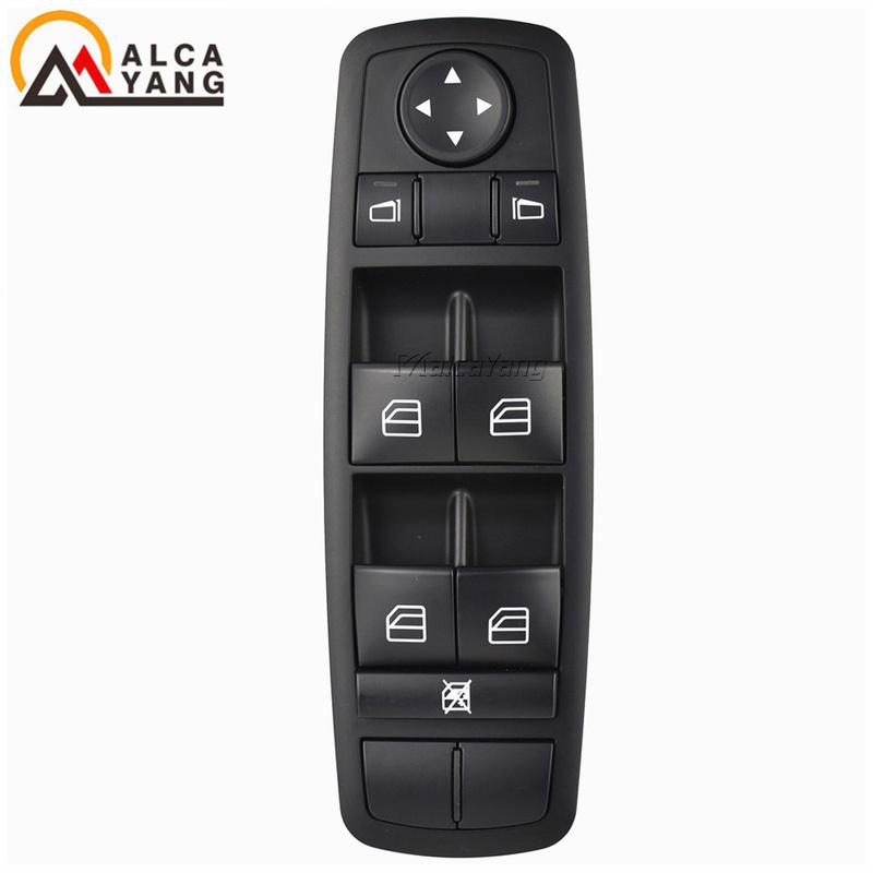 Malcayang NEW Electric Power Window Switch A2518200110 A2518300090 2518300090 2518200110 For Mercedes Benz GL R ML Class car