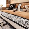 Medieval French Sofa Cushion  New Chenille Light Luxury High Sense Four Seasons Universal Non-Slip Cover Cover Towel