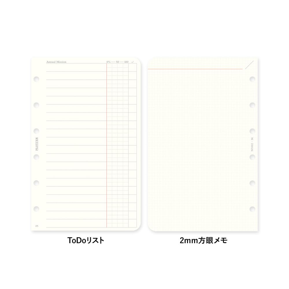 PLOTTER System Notebook Refill 2026 Mini Weekly Left 77718176 (Starts January 2026)
