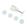 Mooncake Stamps DIY Mooncake Molds Plastic Mooncake Tool Hand Pressure Plastic Material Baking Accessories for Kitchen
