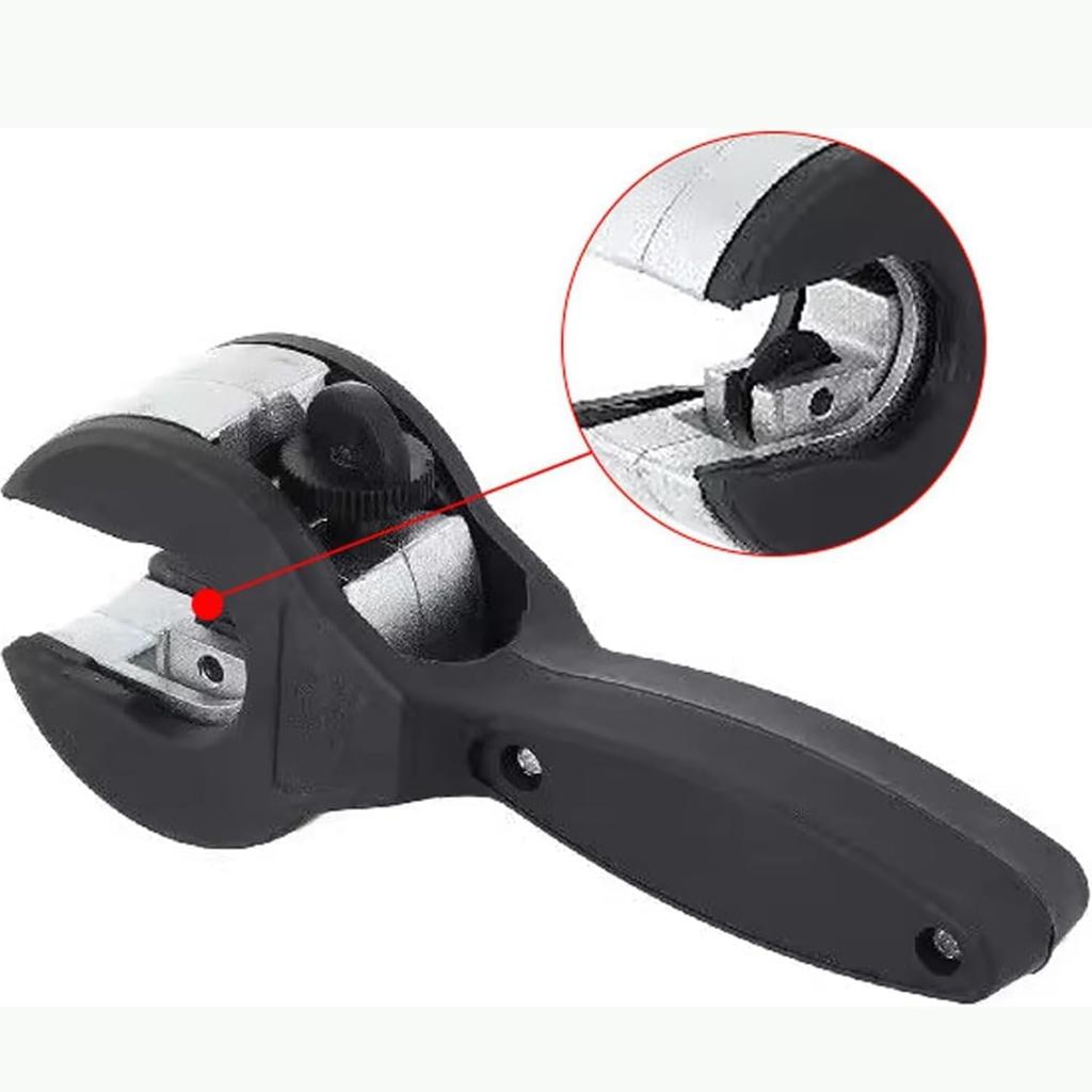 Ratcheting Tubing Cutter 1/4" To 7/8", 2 in 1 Close Quarters Tube Compact Cutter, Ratcheting PVC Cutter, Copper Pipe Cutter Set, Ratchet Tube Pipe