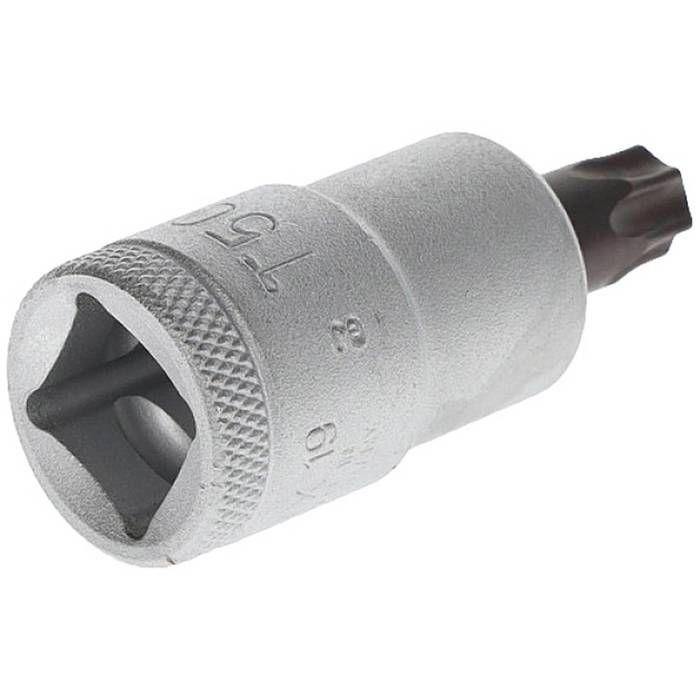 Embout de clé à douille - GEDORE - T50 - TORX intérieur - 1/2" - Gris
