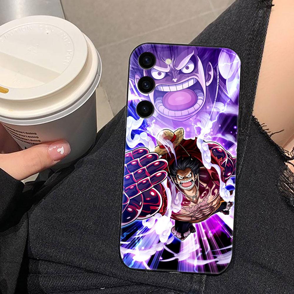 One Piece Monkey D Luffy Nina Phone Case For Samsung Galaxy S26 S25 EDGE S24 S23 S22 S21 S20 FE S10 Ultra PLUS LITE Case Cover