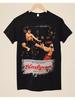 Unisex Black T-Shirt Featuring a Graphic from The Bloodsport Movie Poster - Made from 230G Heavyweight