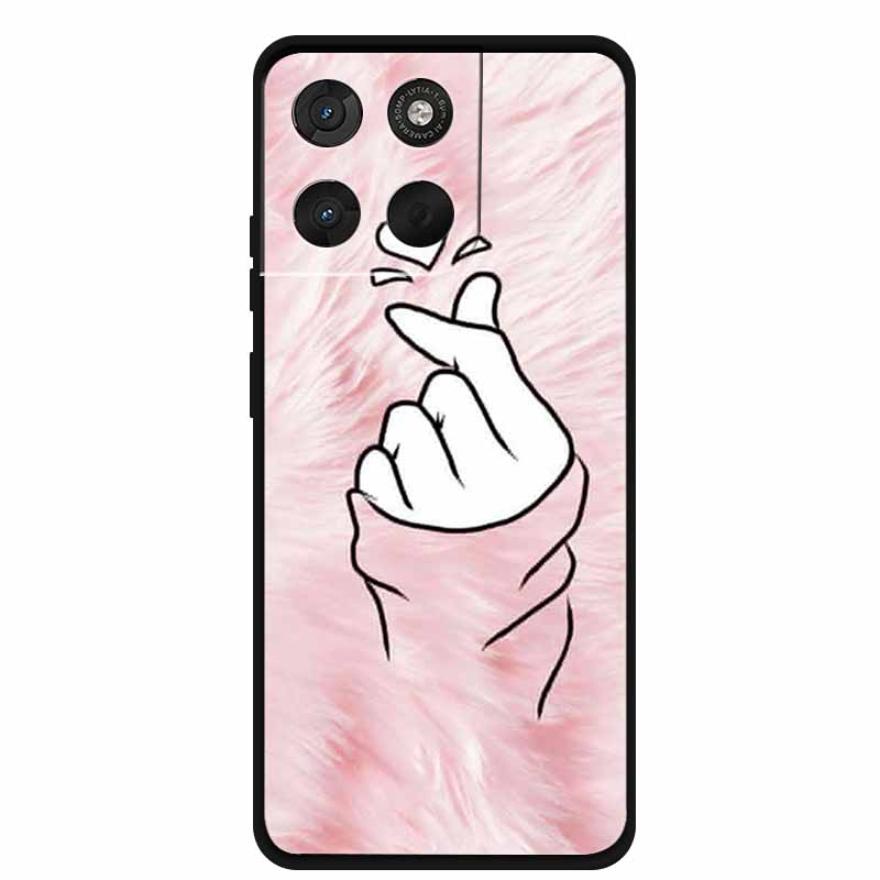 For Motorola Moto G57 Power Case Cute Cat TPU Phone Cover Soft Silicone Case For Moto G57Power Cases Shockproof Coque G 57 Power
