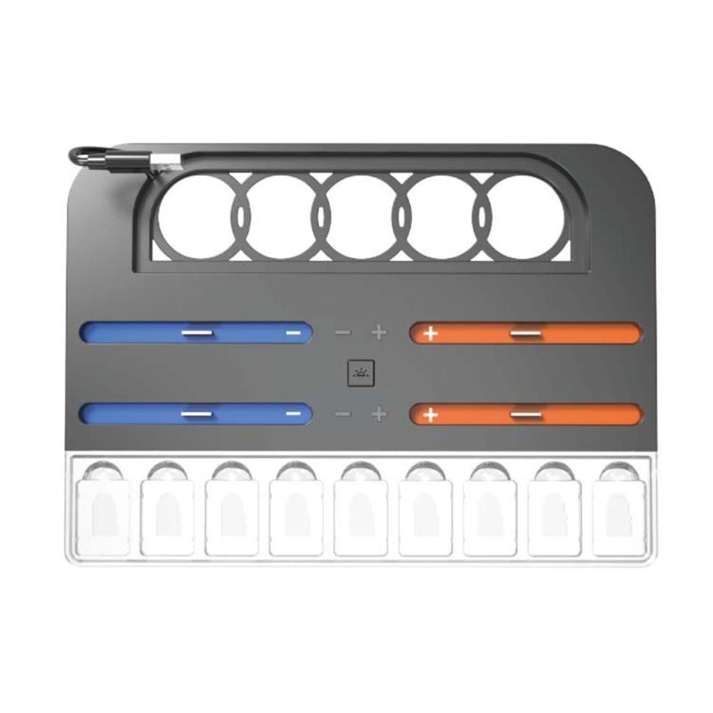 

Lighting type Controller Charging Dock with 9 Game Card Slots & Cooling Stand Suitable for Console 2 Accessories 1