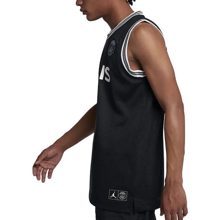 Jordan Tank Tops Men's Black Crew Neck Moderate Straight Fit BQ4207-010