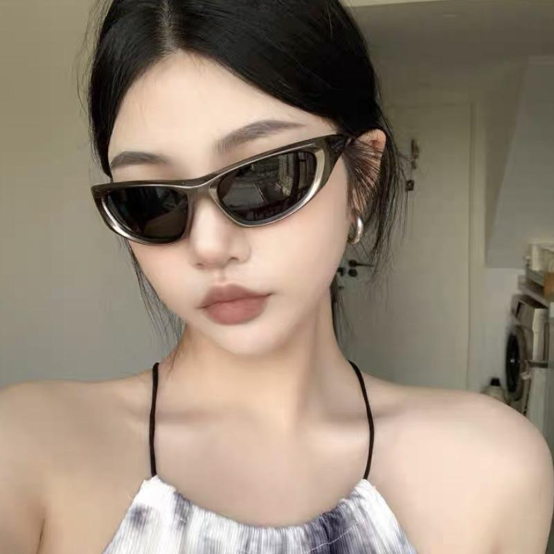 Retro Cat Eye Men Polarized Sport Sunglasses Shades Uv400 Fashion Punk Goggles Luxury Women Driving Sun Glasses