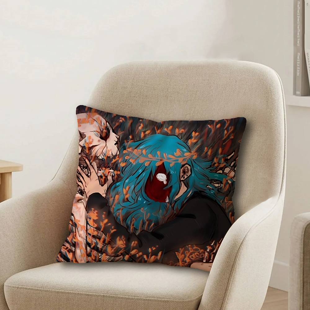 Game Sally Face Cushion Cover Inches Farmhouse Decor Home Throw Pillow Covers for Couch Decorations