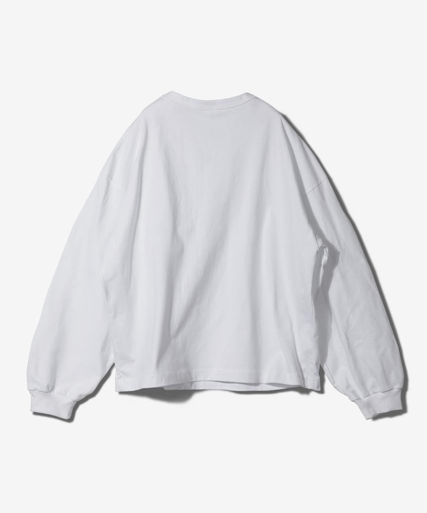 Paensyo Arch Scn Binding Neck Long Sleeve - White