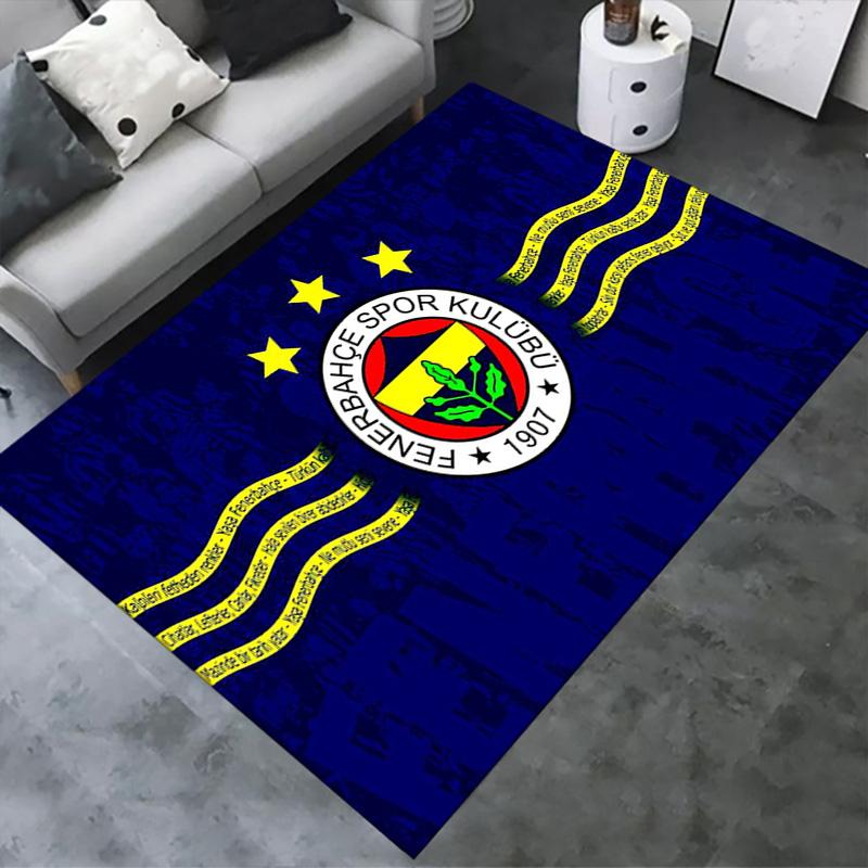 Fenerbahce sk Carpet Rug for Living Room Bedroom Home Sofa Decoration,Kids play Non-slip Floor Mat