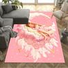 1pc Amazing Beautiful Home Carpet Non Slip Design for Bedroom Gift