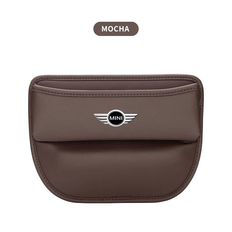 TRFM6 X5 X7 For BMW Car Seat Gap Organizer Storage Box Pocket Multifunction CarInterior Accessories For BMW Mini Cooper One R50 R53 R5