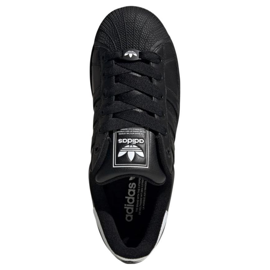 Adidas Superstar 2 Doppel Schwarz Weiß Unisex Sneaker Core-Black Cloud-White JR0029