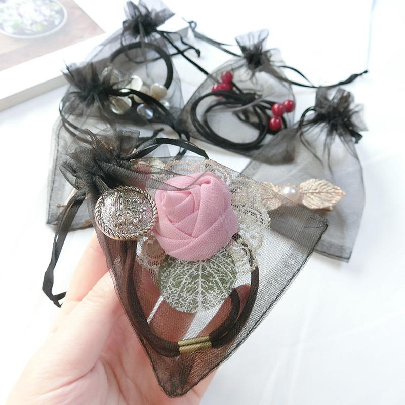 100pcs 13x18cm Drawstring Organza Bags Jewelry Packaging Bags Gifts Pouches Tulle Candy Bags Wedding Christmas Supplies