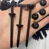 150set Upgraded Universal Nylon Cable Tie Buckle Heavy-Duty Self-Locking Rivet Multifunctional Cable Tie for Organizing