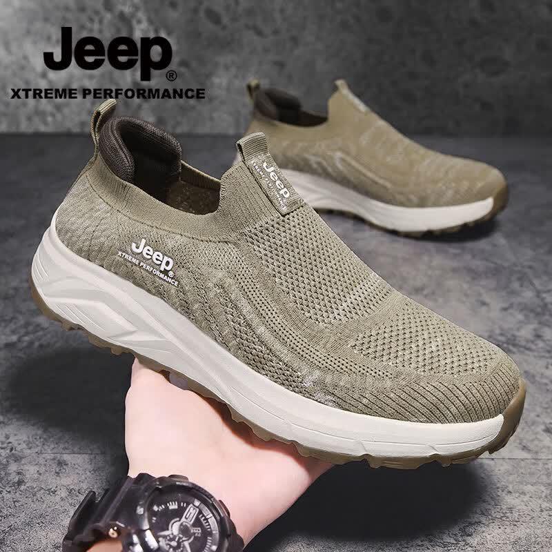 Jeep Men's Breathable Mesh Slip-On Outdoor Shoes